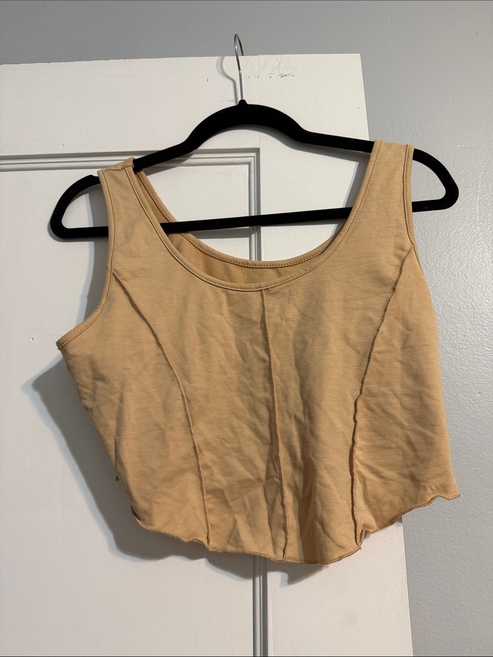 Tan Two Piece Set - Picture 2 of 3